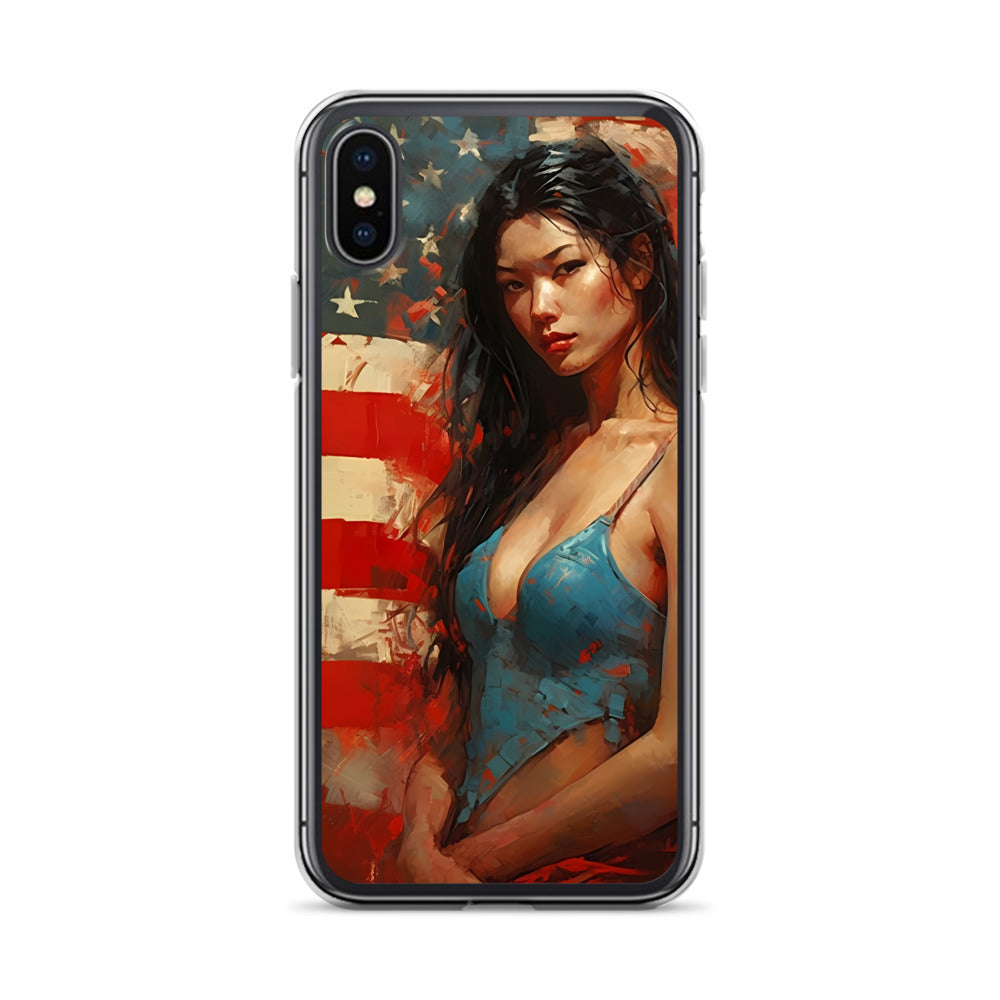 iPhone Case - American Girl