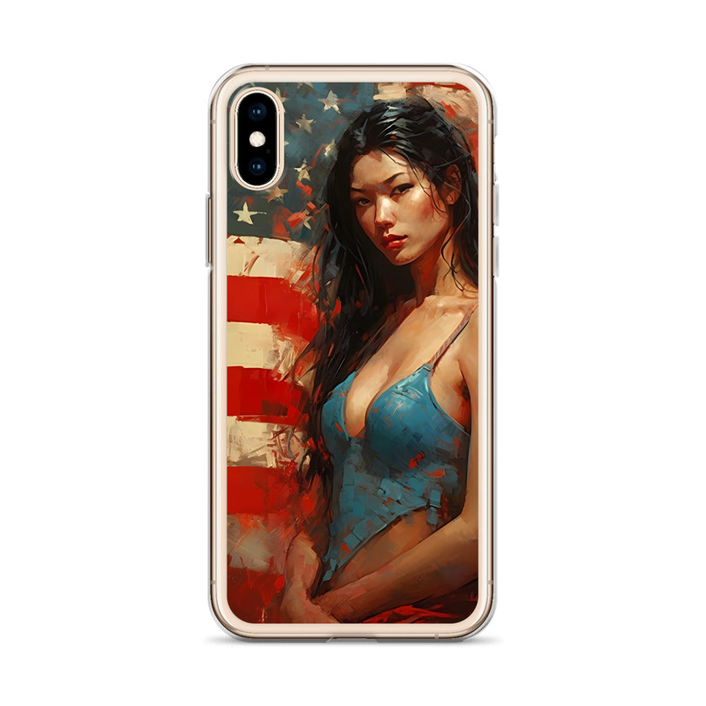 iPhone Case - American Girl