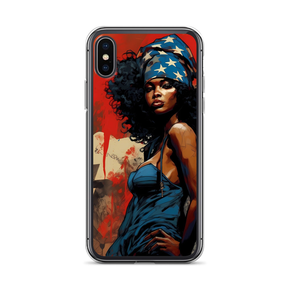 iPhone Case - American Woman