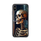 iPhone Case - Skull Flower Skeleton