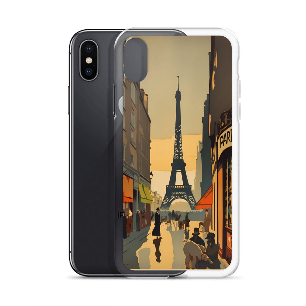 iPhone Case - Vintage Adverts - Parisian Street