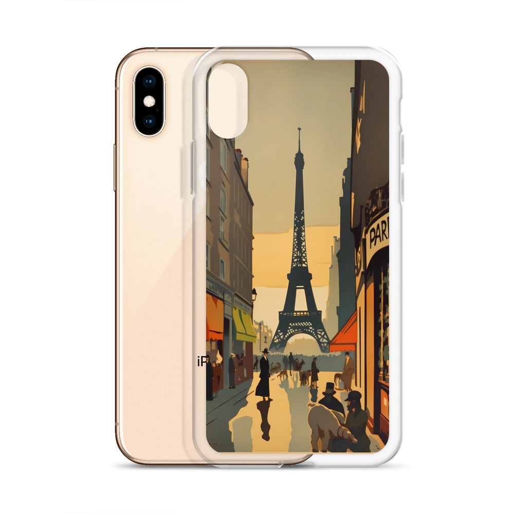 iPhone Case - Vintage Adverts - Parisian Street