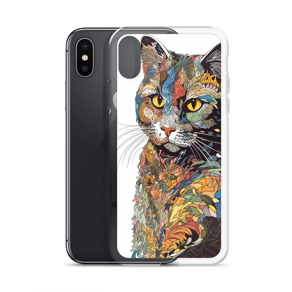 iPhone Case - Floral Feline