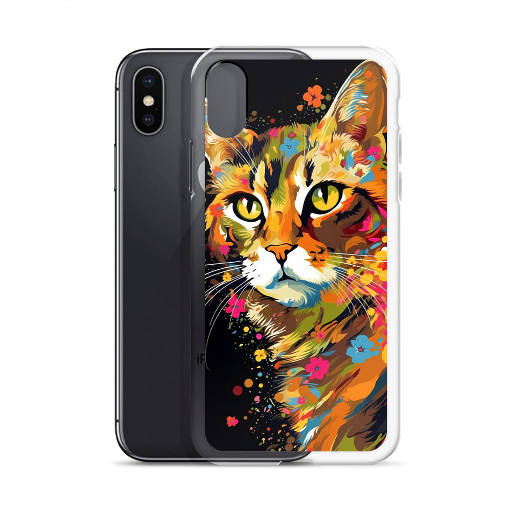 iPhone Case - Floral Feline