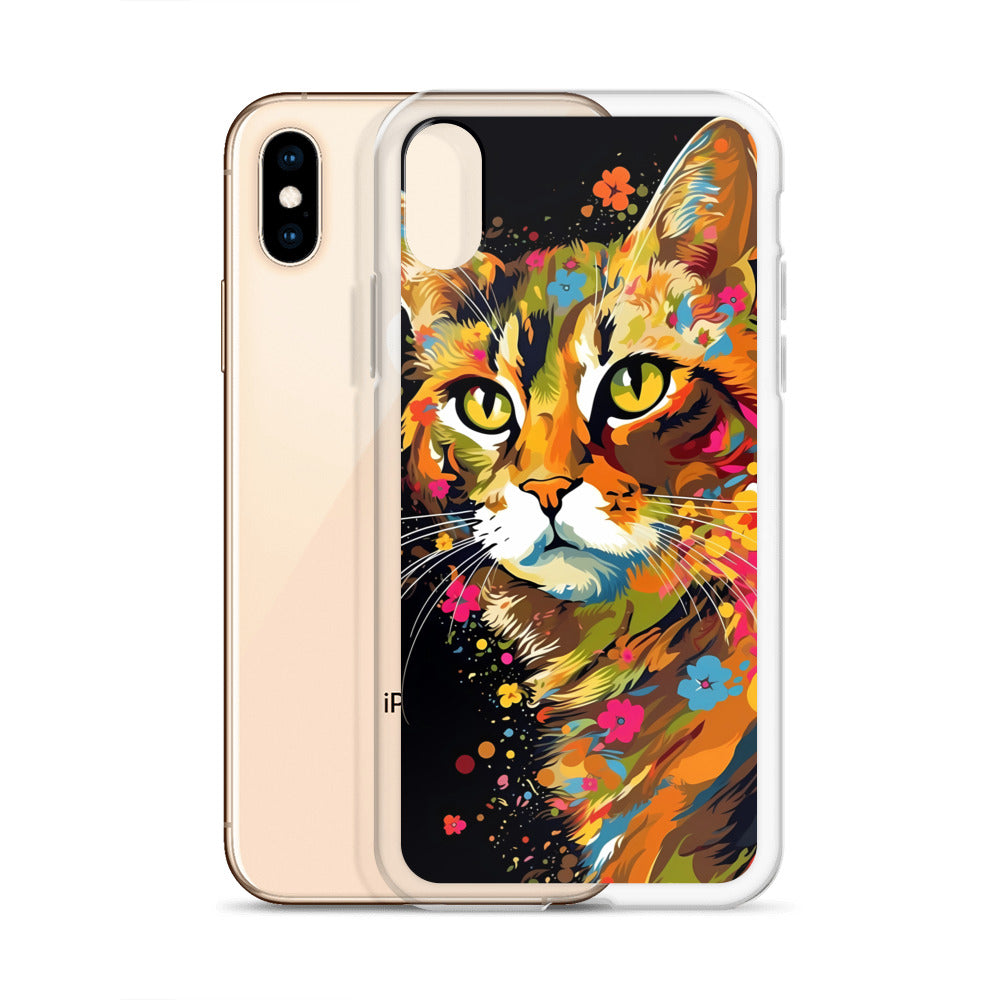 iPhone Case - Floral Feline