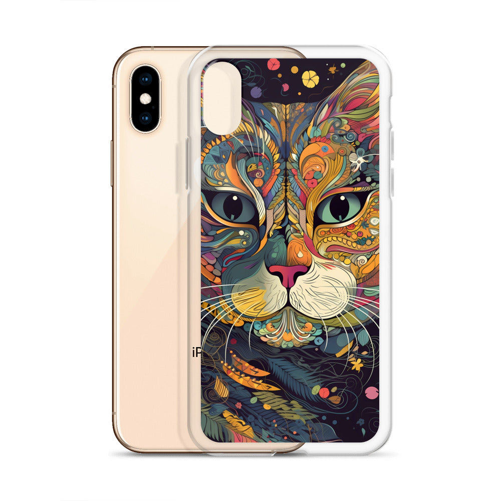 iPhone Case - Cosmic Floral Cat