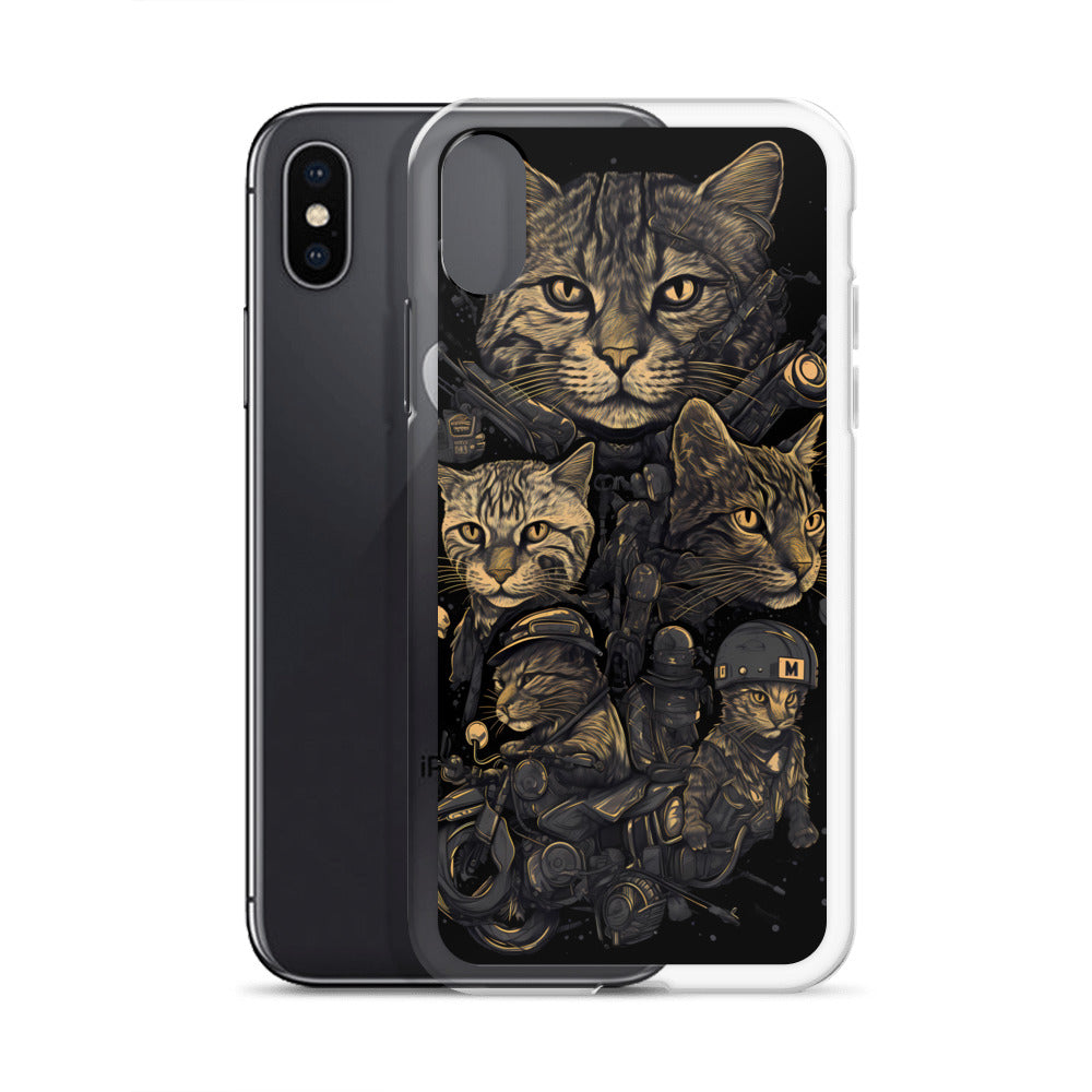 iPhone Case - Cat Bikers