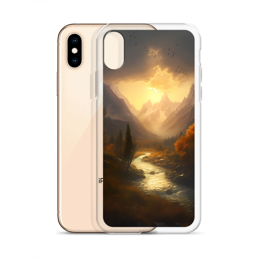 iPhone Case - Mystic Mountain Sunset