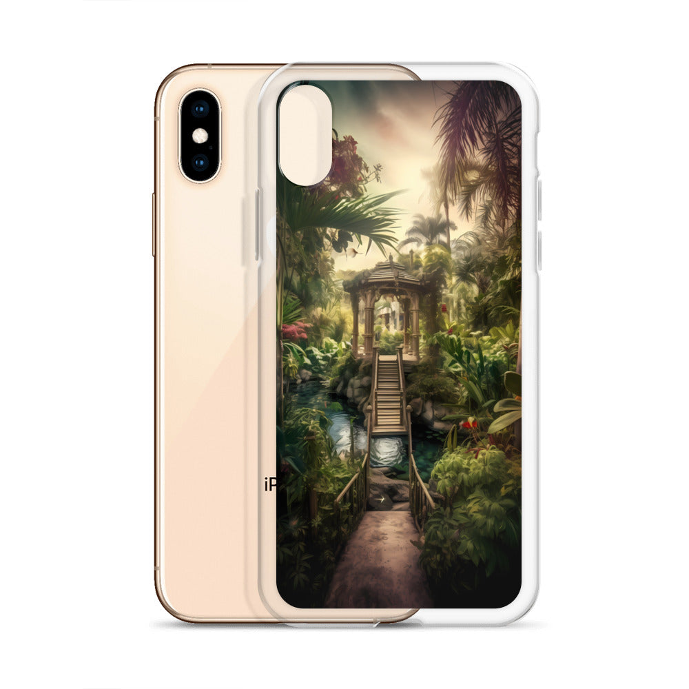 iPhone Case - Tropical Garden Path