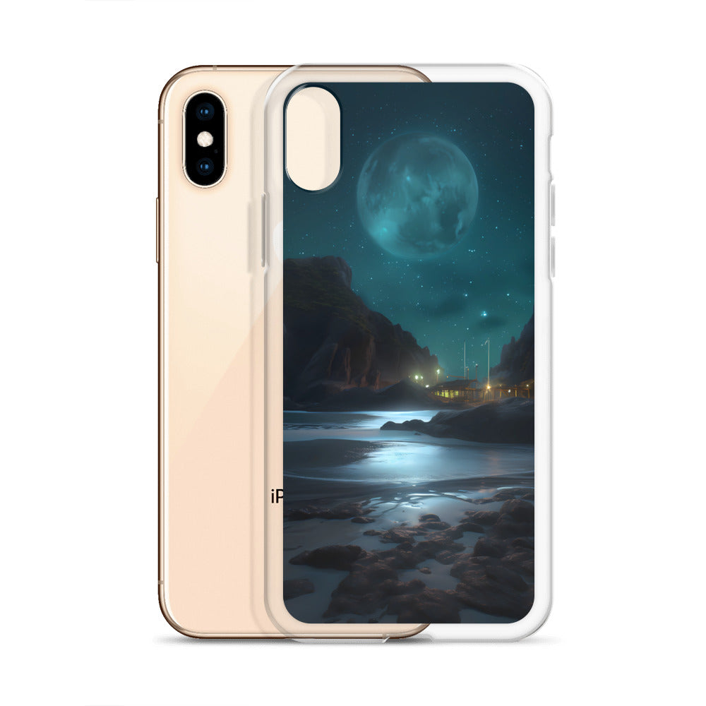 iPhone Case - Moonlit Coastal