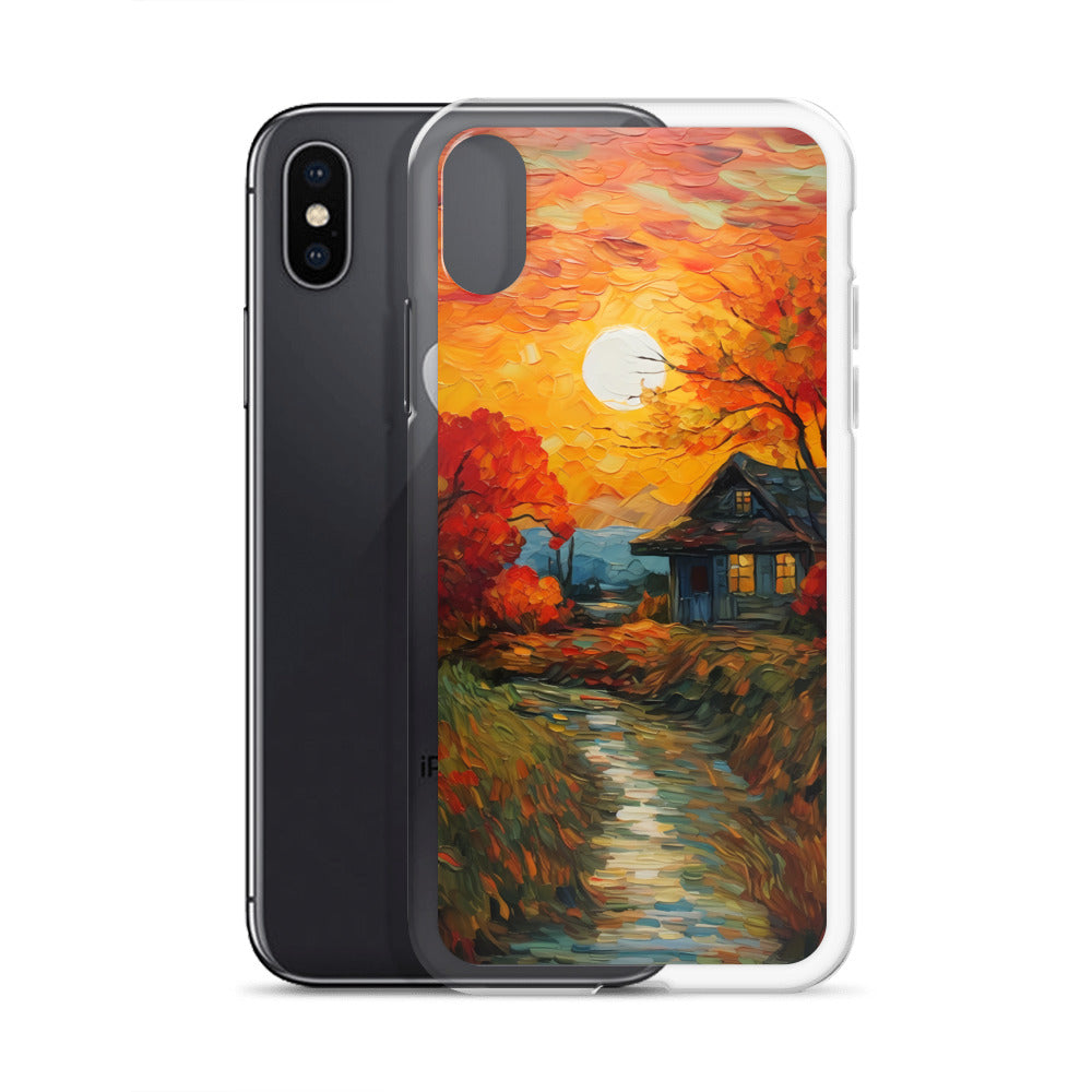 iPhone Case - Rustic Sunset Home