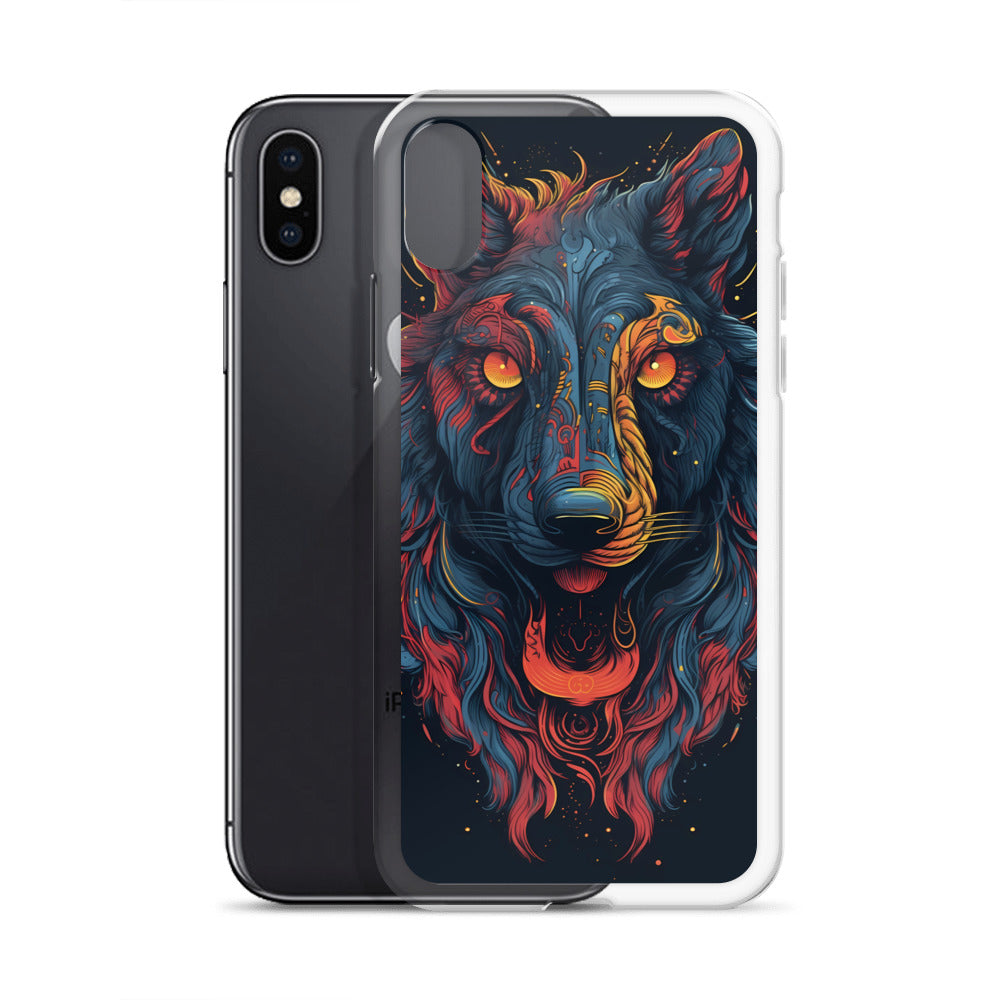 iPhone Case - Cosmic Wolf
