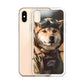 iPhone Case - Shiba Inu Pilot