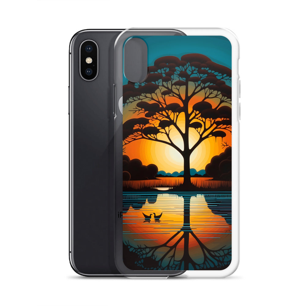 iPhone Case - Sunset Tree