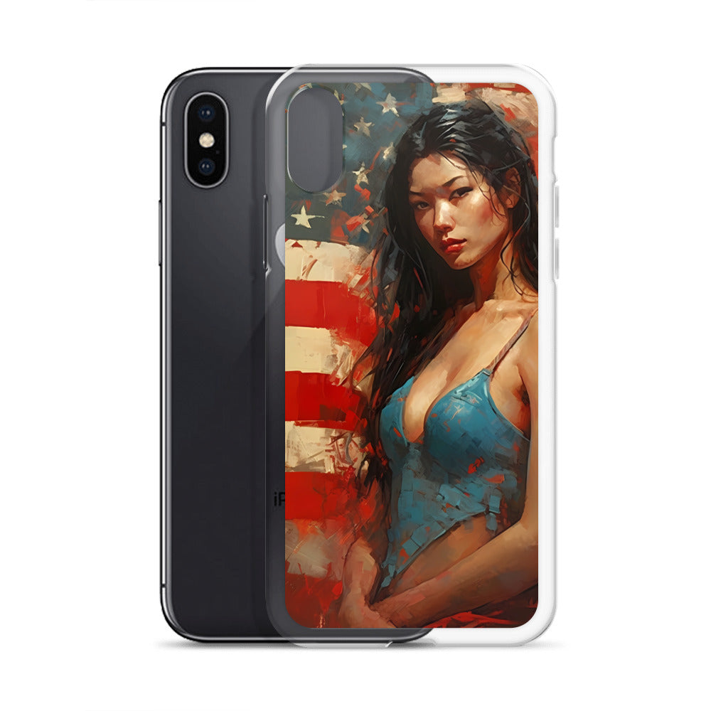 iPhone Case - American Girl