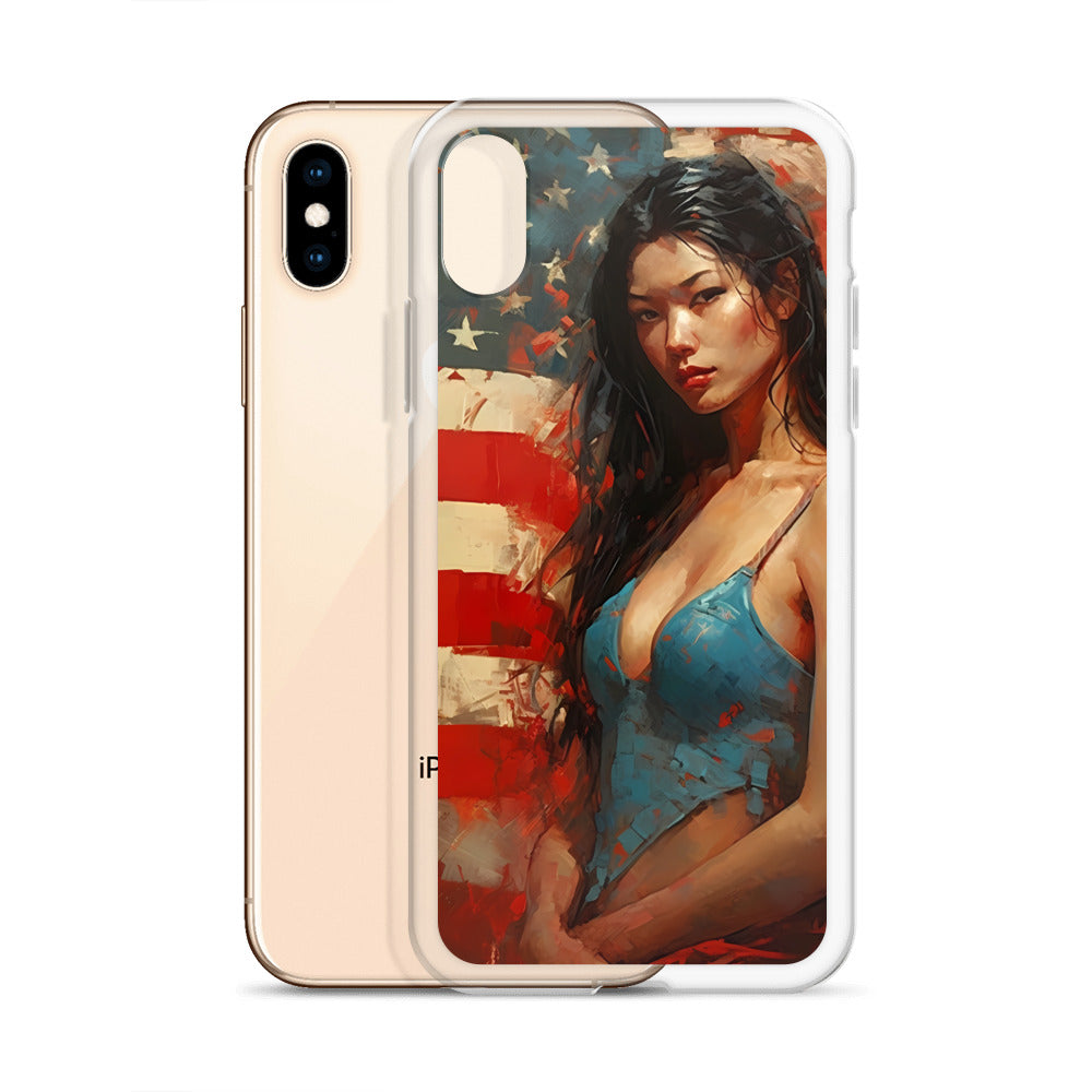 iPhone Case - American Girl