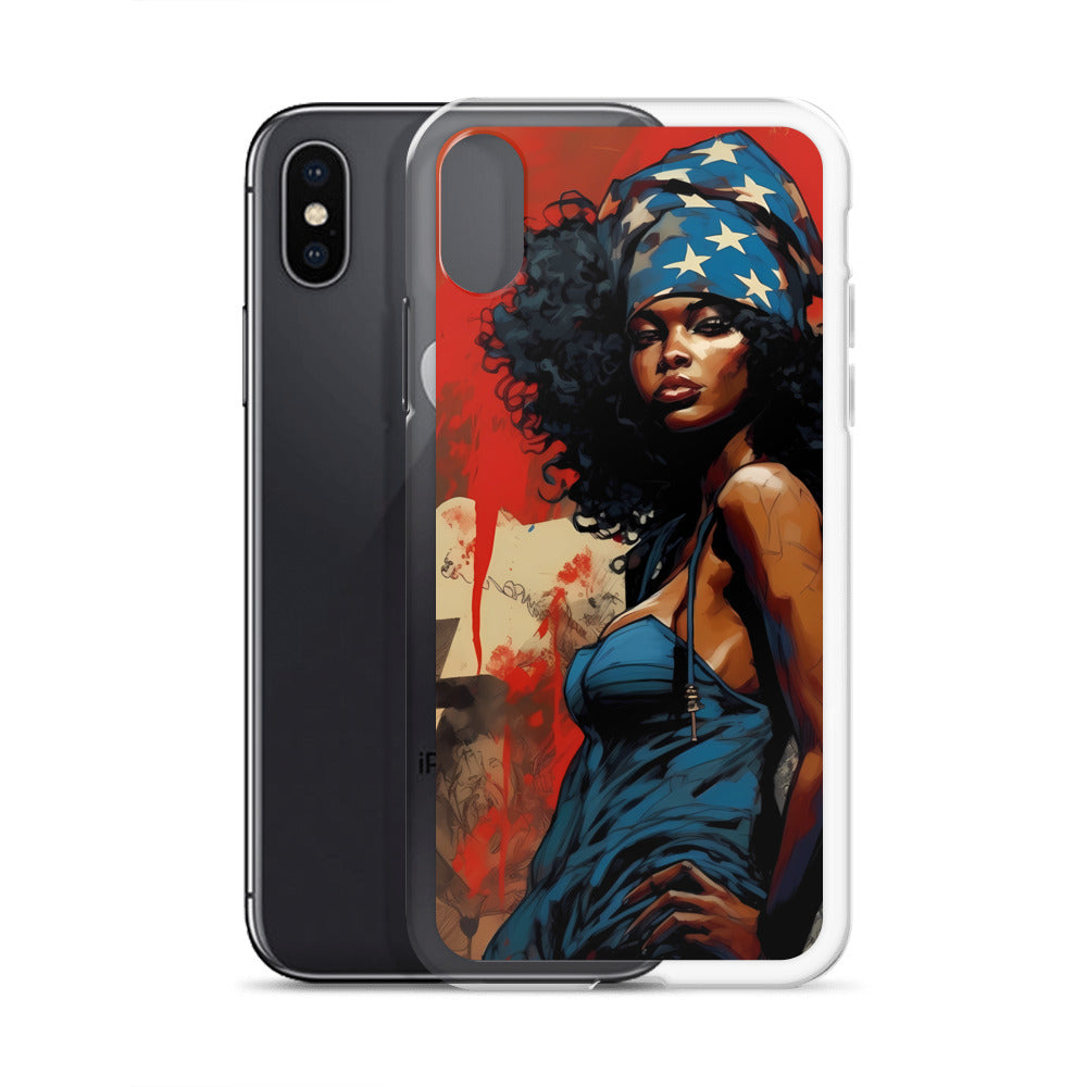 iPhone Case - American Woman