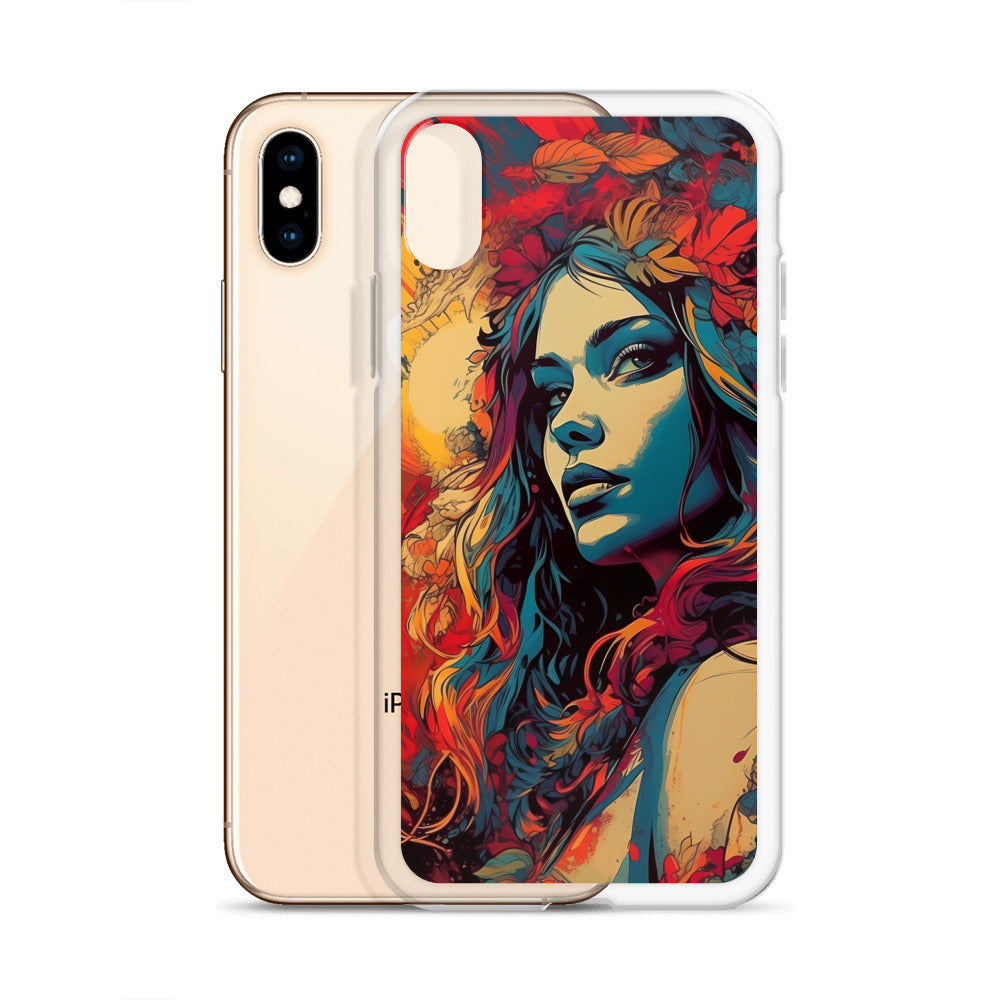 iPhone Case - Flowerpunk Woman