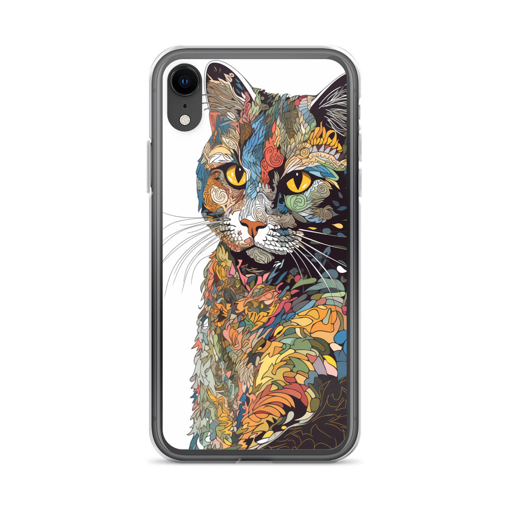 iPhone Case - Floral Feline