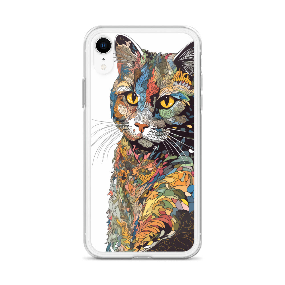 iPhone Case - Floral Feline