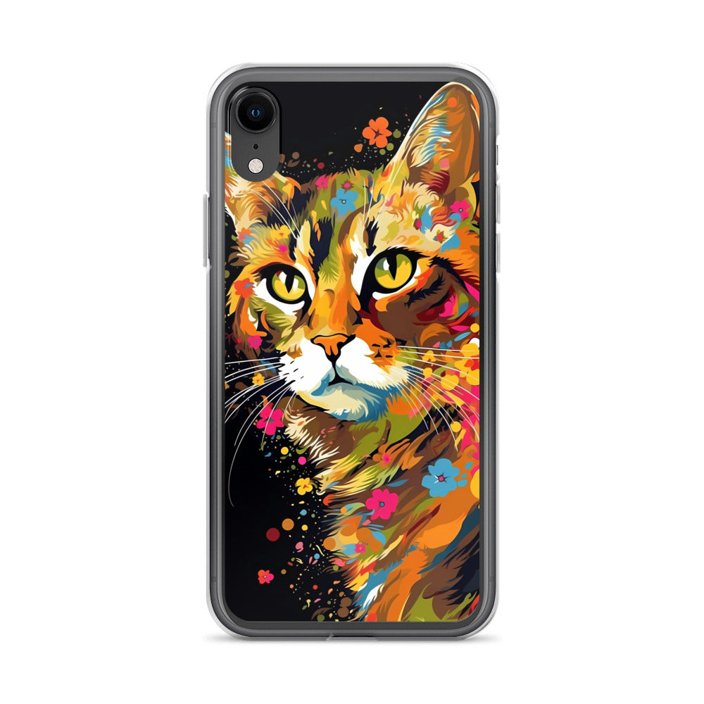 iPhone Case - Floral Feline