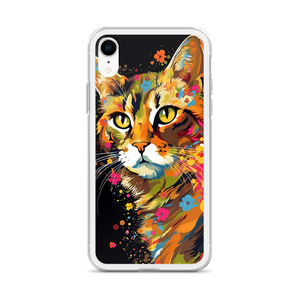 iPhone Case - Floral Feline