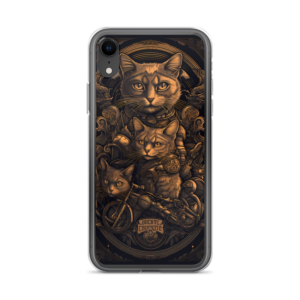 iPhone Case - Dieselpunk Cat Print