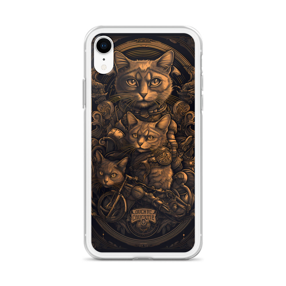 iPhone Case - Dieselpunk Cat Print