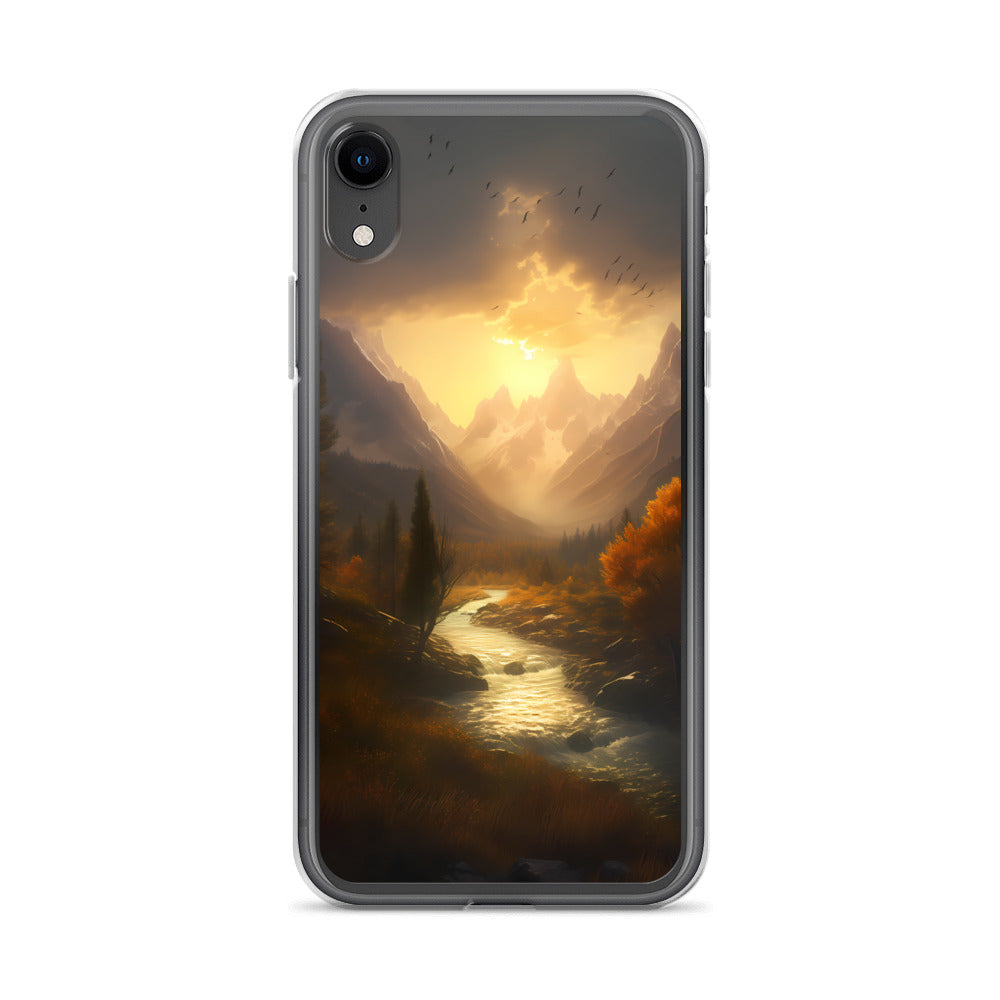 iPhone Case - Mystic Mountain Sunset