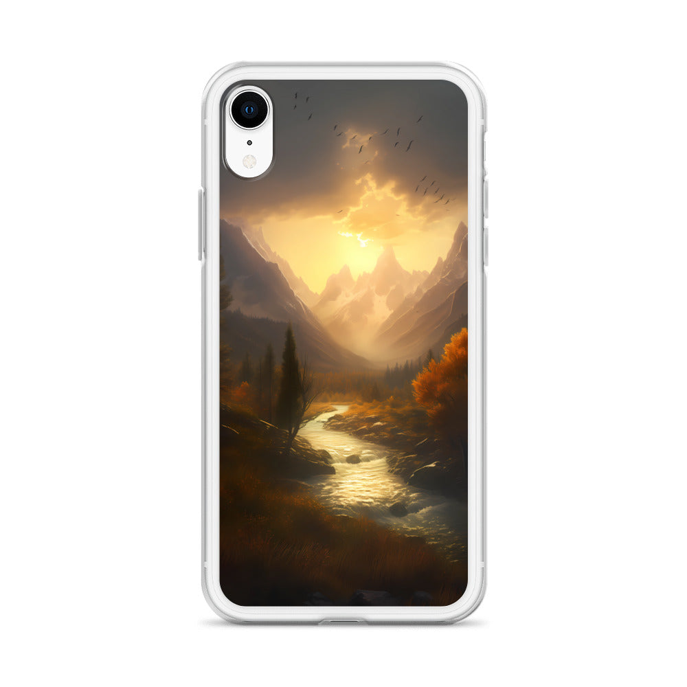 iPhone Case - Mystic Mountain Sunset