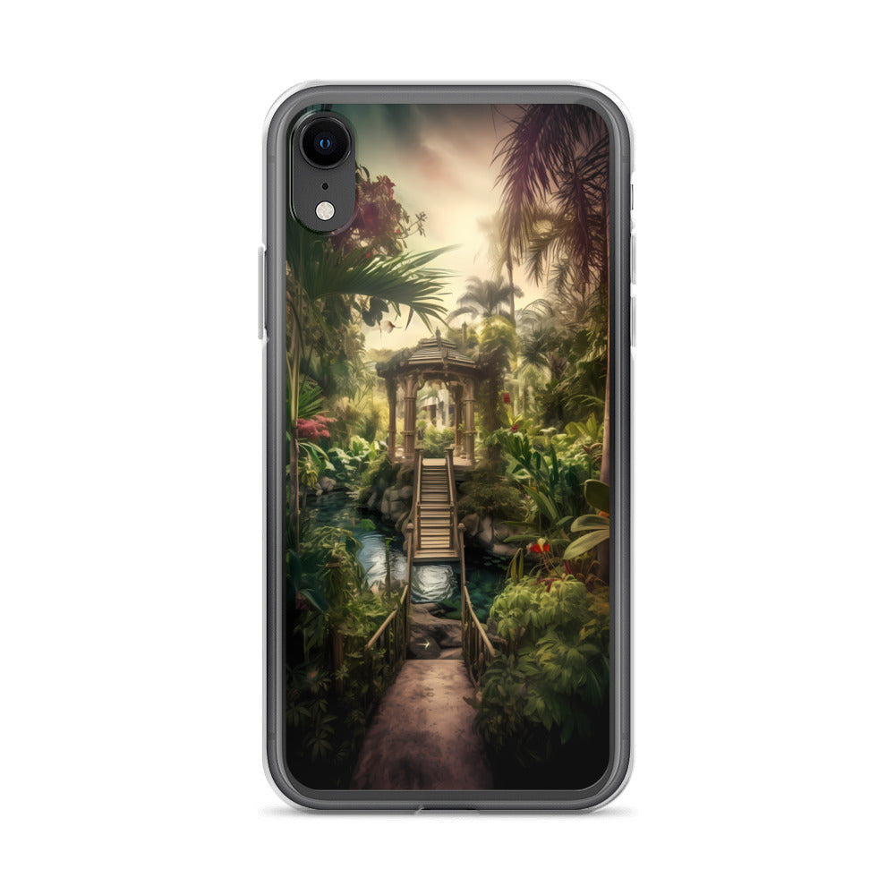 iPhone Case - Tropical Garden Path