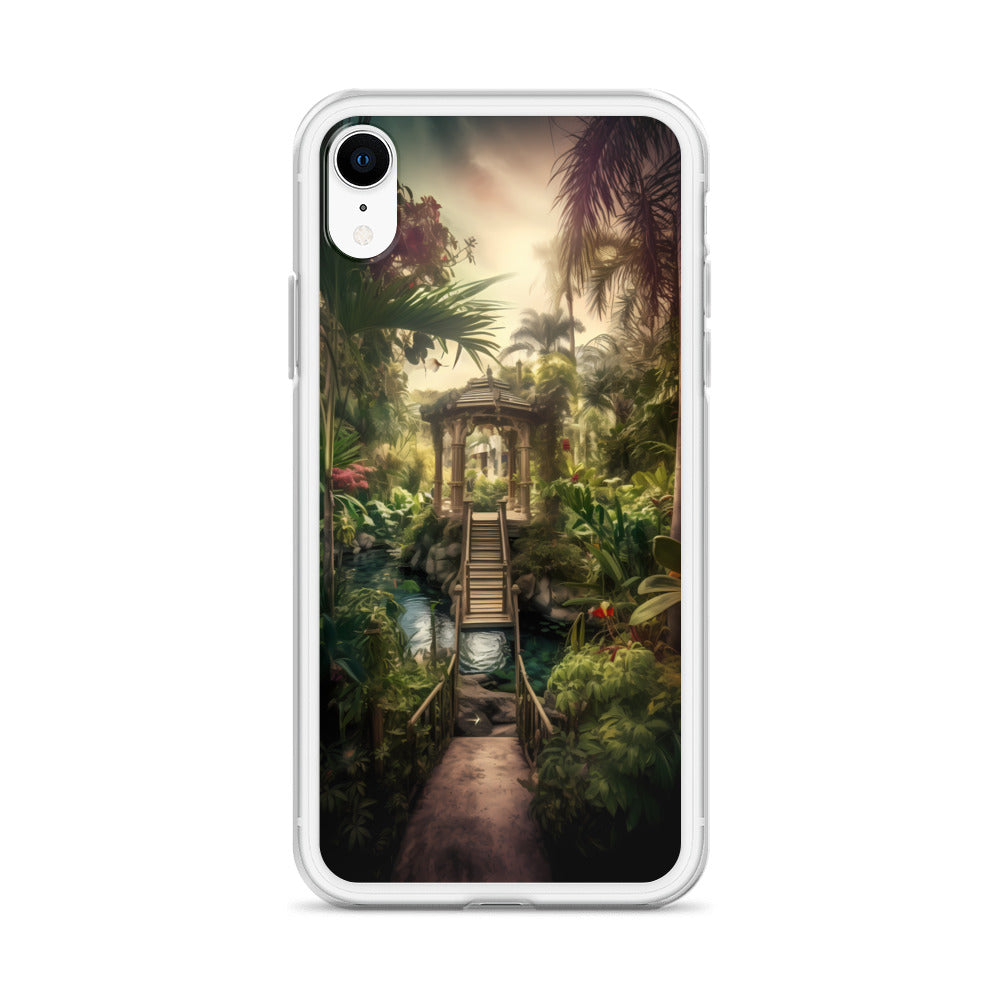 iPhone Case - Tropical Garden Path