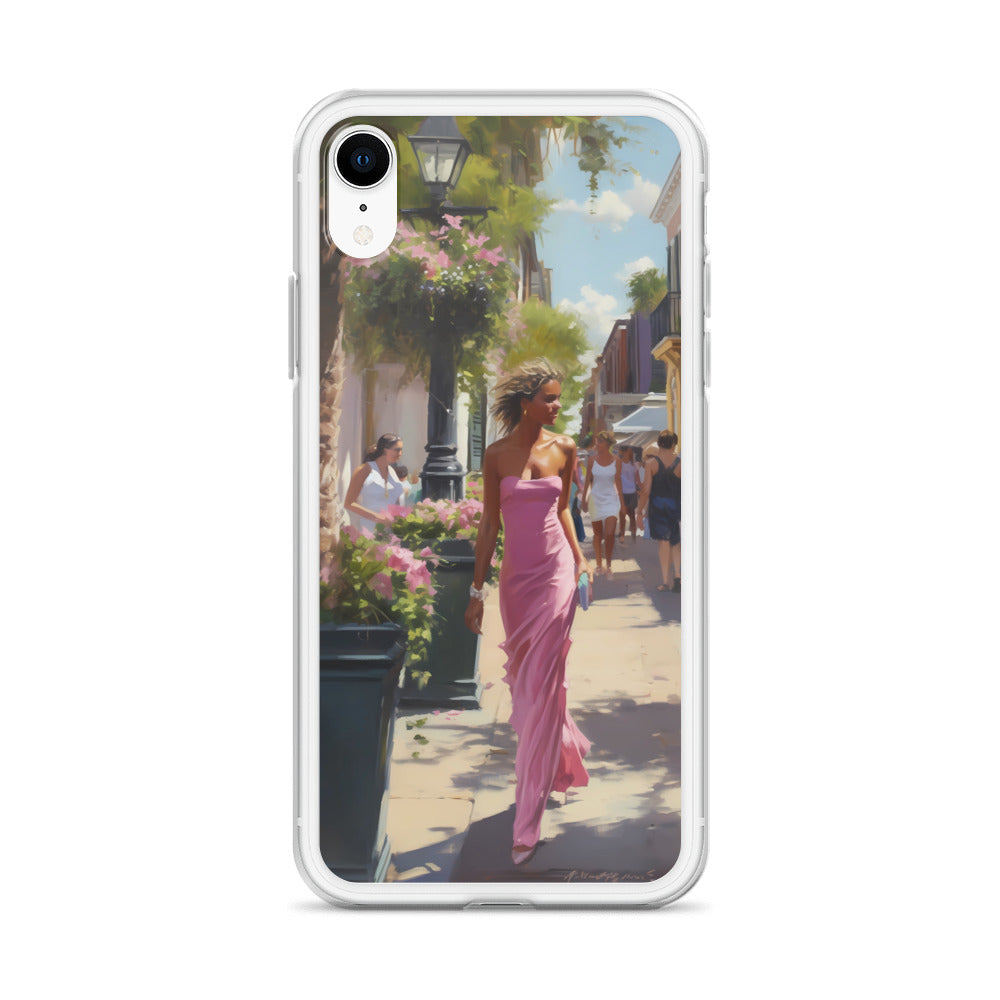 iPhone Case - Pink Lady in the City