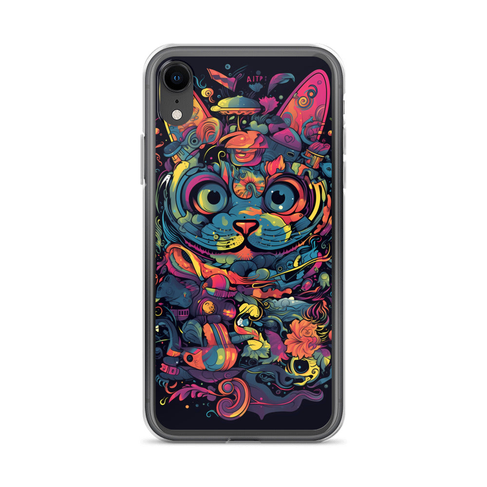 iPhone Case - Psychedelia Cat