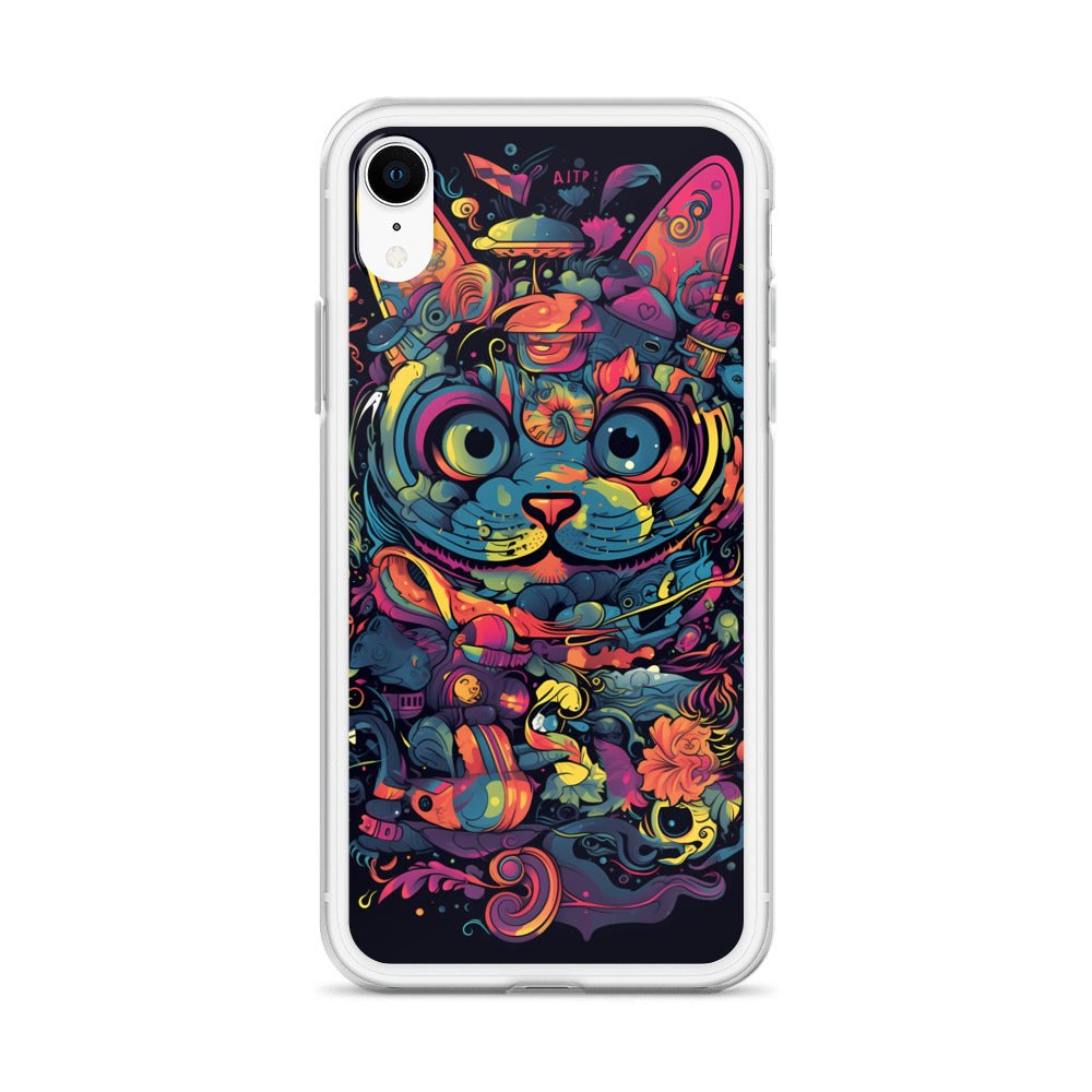 iPhone Case - Psychedelia Cat