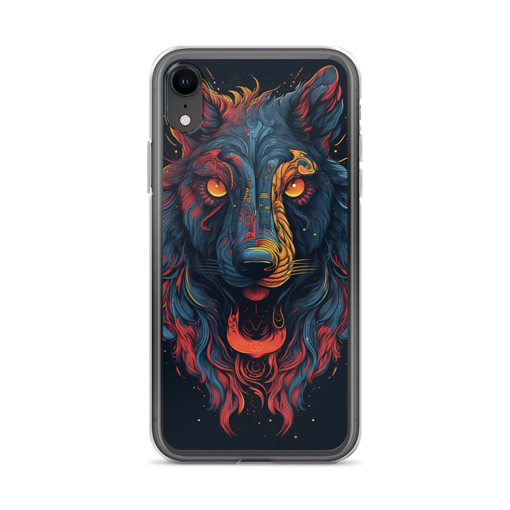 iPhone Case - Cosmic Wolf