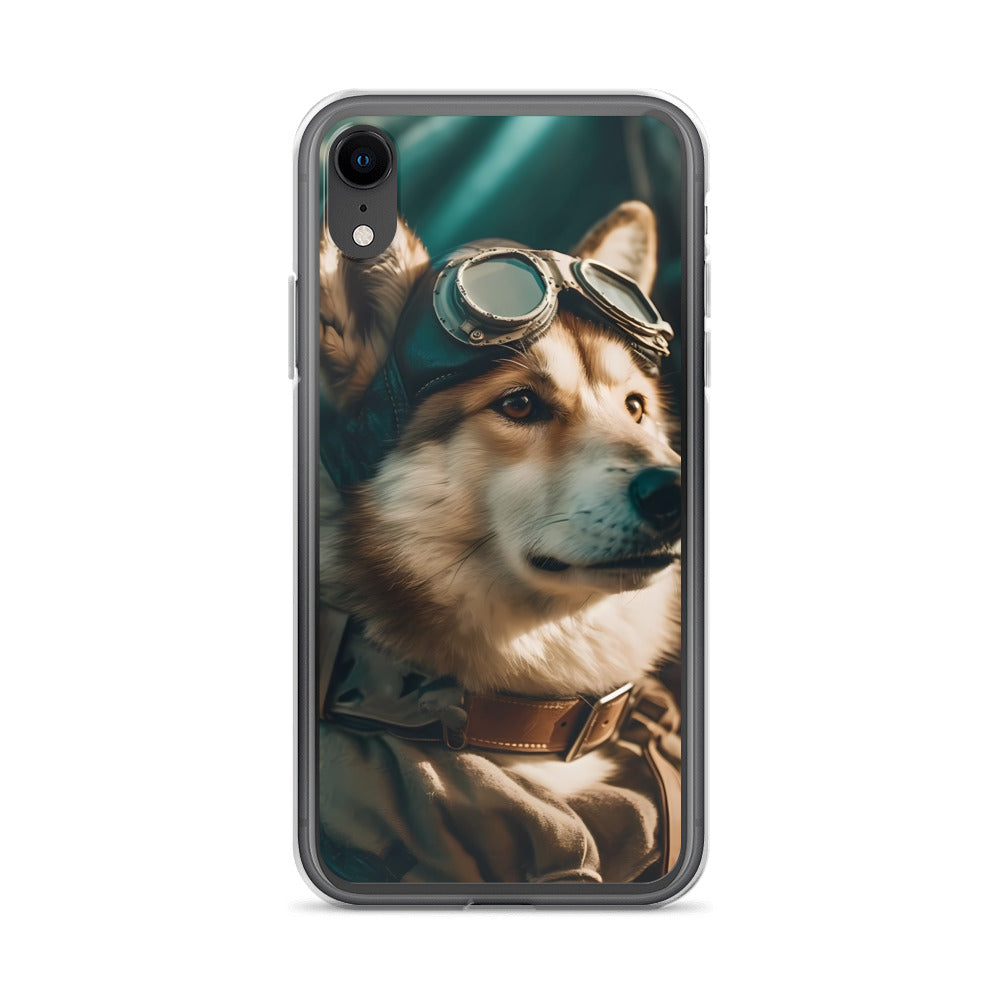 iPhone Case - Shiba Inu Pilot