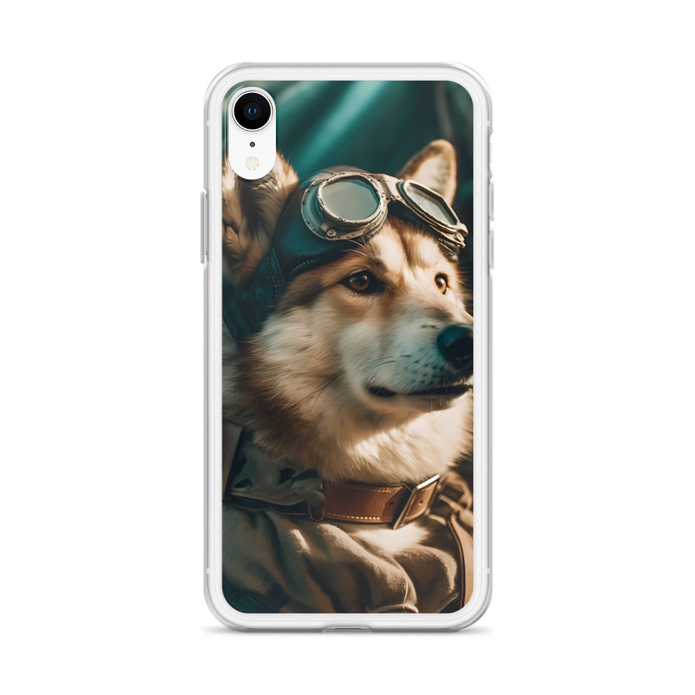 iPhone Case - Shiba Inu Pilot
