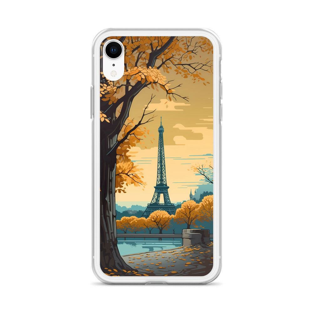 iPhone Case - Golden Eiffel Tower