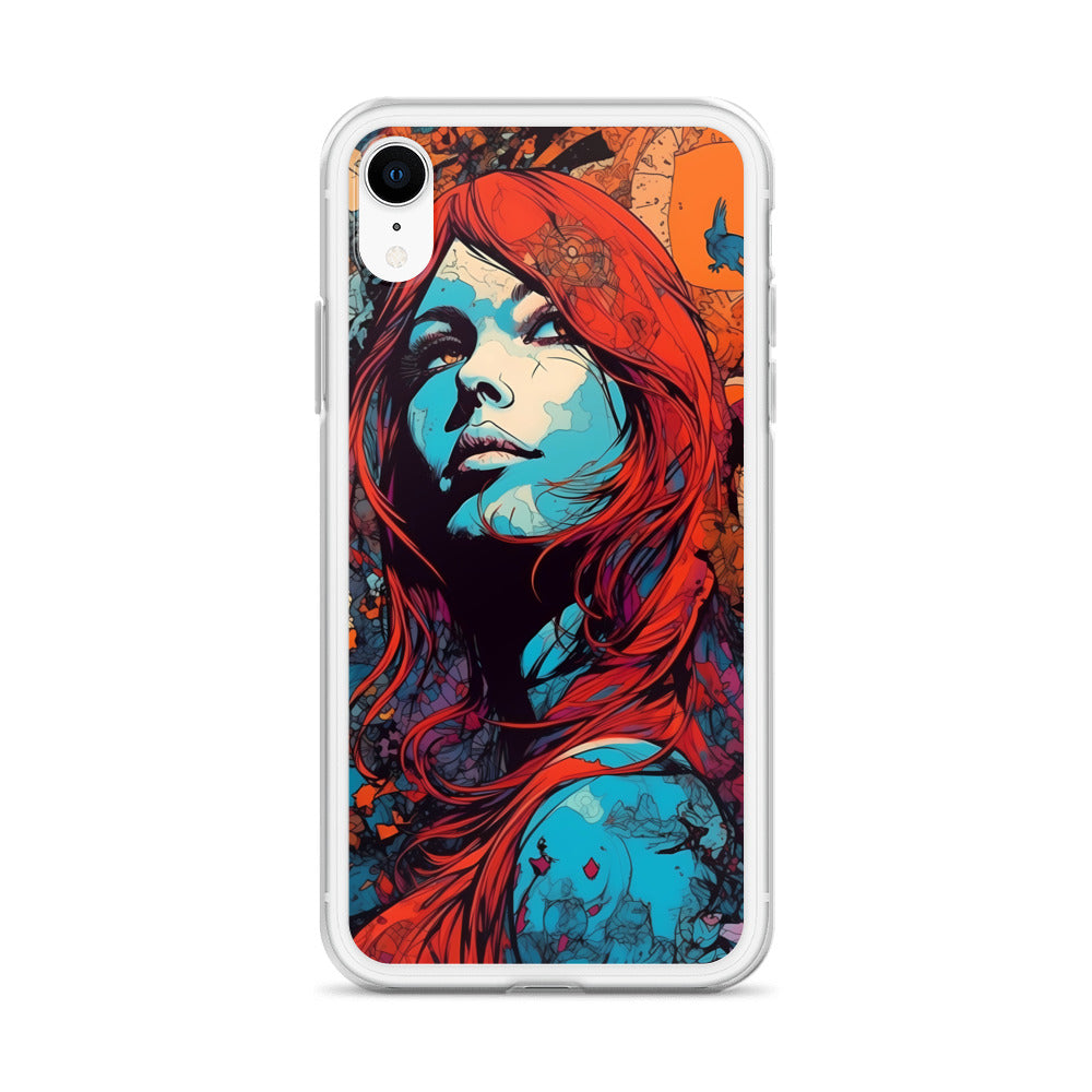 iPhone Case - Red Haired Psychedelic
