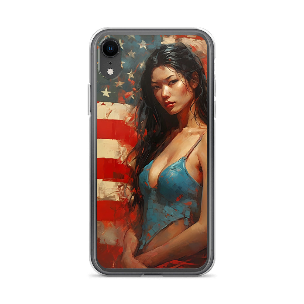 iPhone Case - American Girl