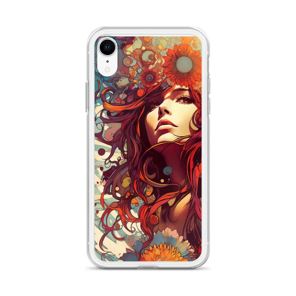 iPhone Case - Flower Immersed Woman