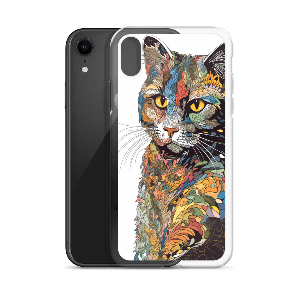 iPhone Case - Floral Feline