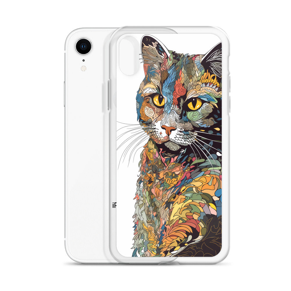 iPhone Case - Floral Feline