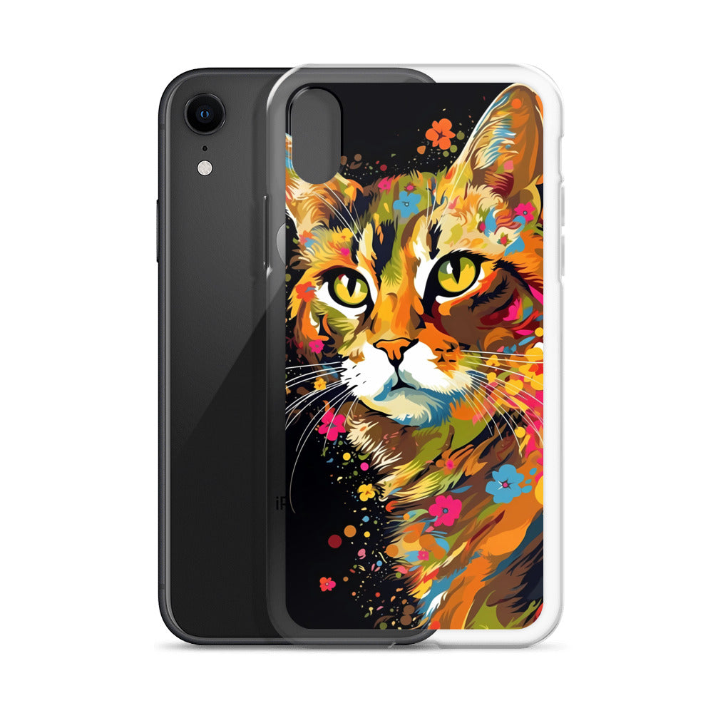 iPhone Case - Floral Feline