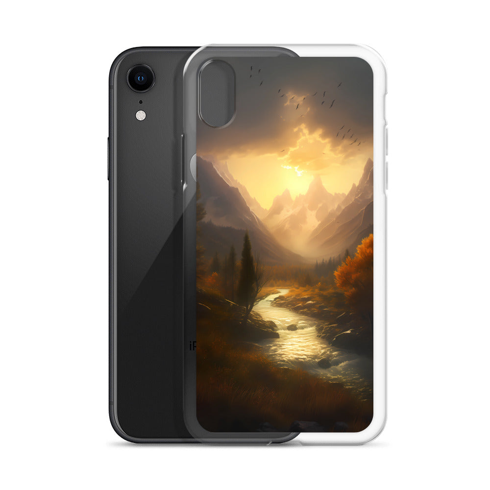 iPhone Case - Mystic Mountain Sunset