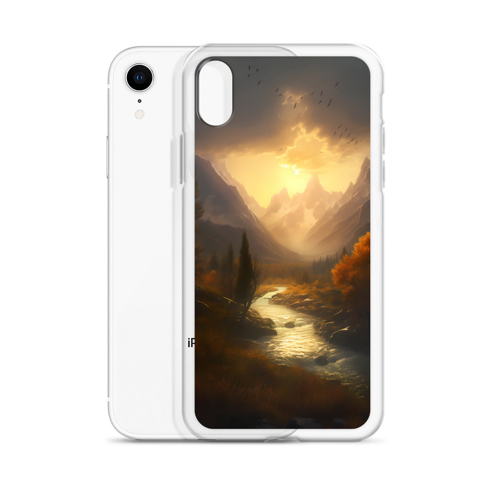 iPhone Case - Mystic Mountain Sunset