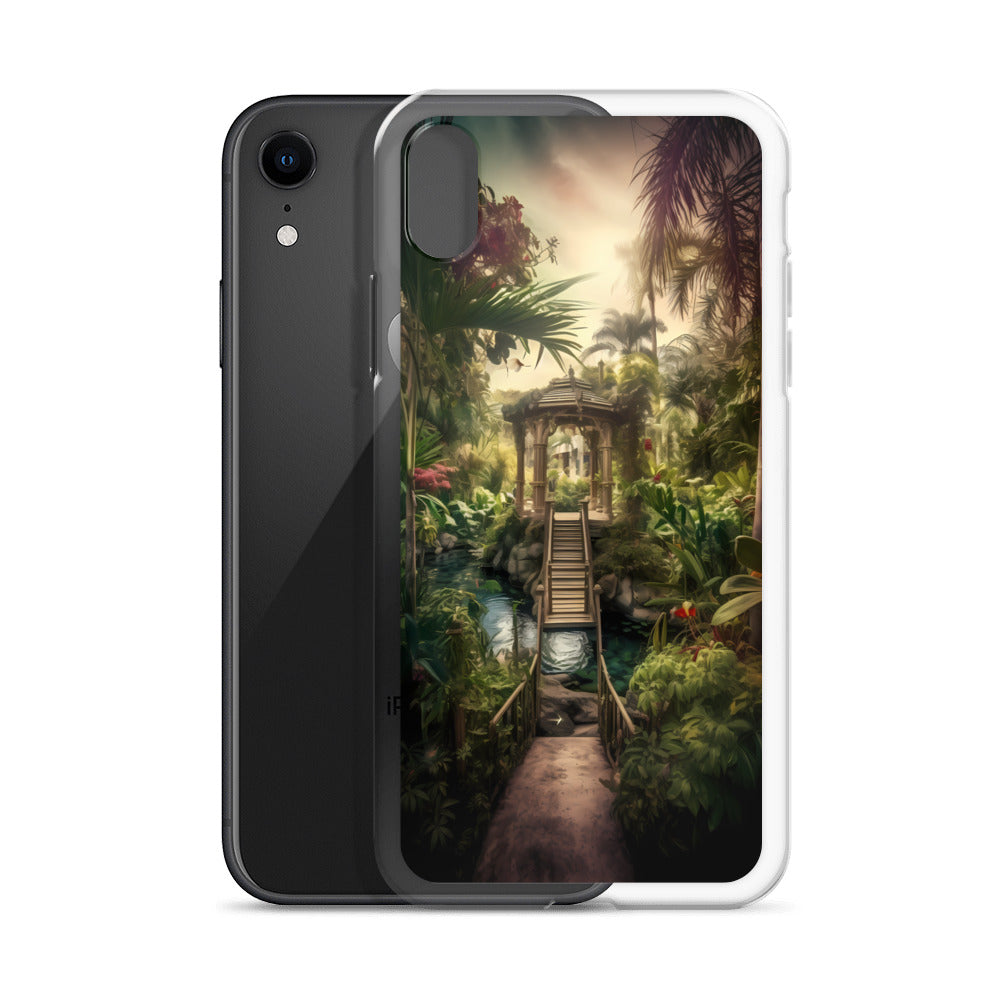 iPhone Case - Tropical Garden Path