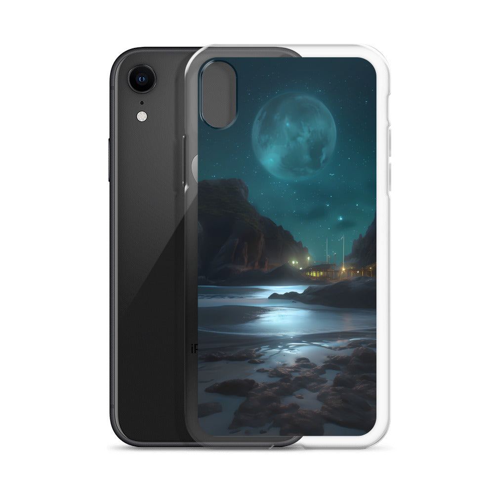 iPhone Case - Moonlit Coastal