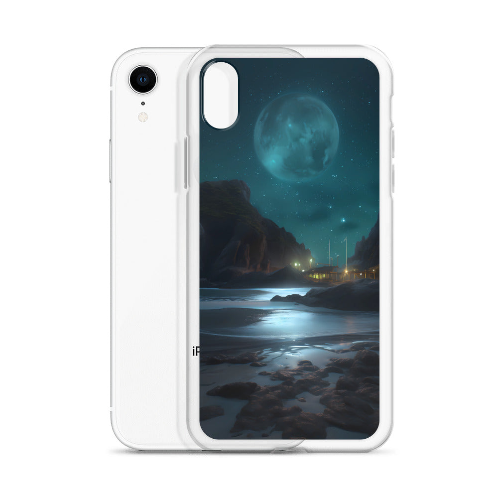 iPhone Case - Moonlit Coastal